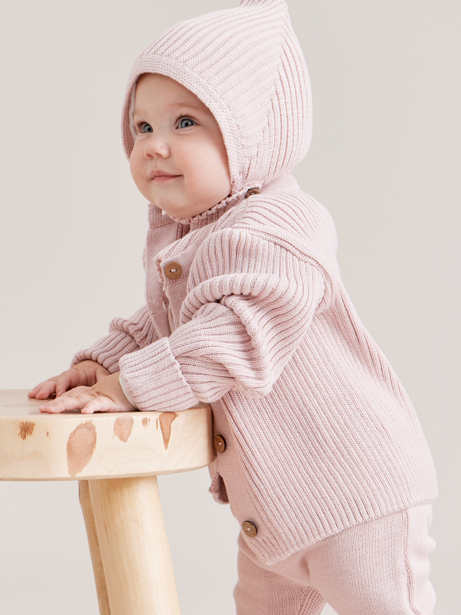 

Кардиган детский Happy Baby 88515 цв. бежевый; розовый р. 68, 88515