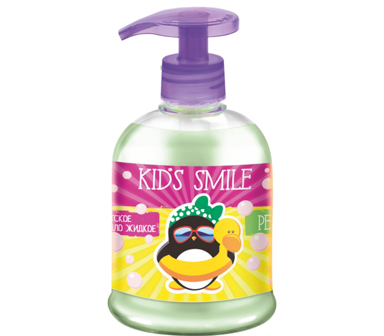 Мыло жидкое Romax Детское Kids Smile, Груша, 500г мыло absolut туалетное kids череда 90 гр 6 шт