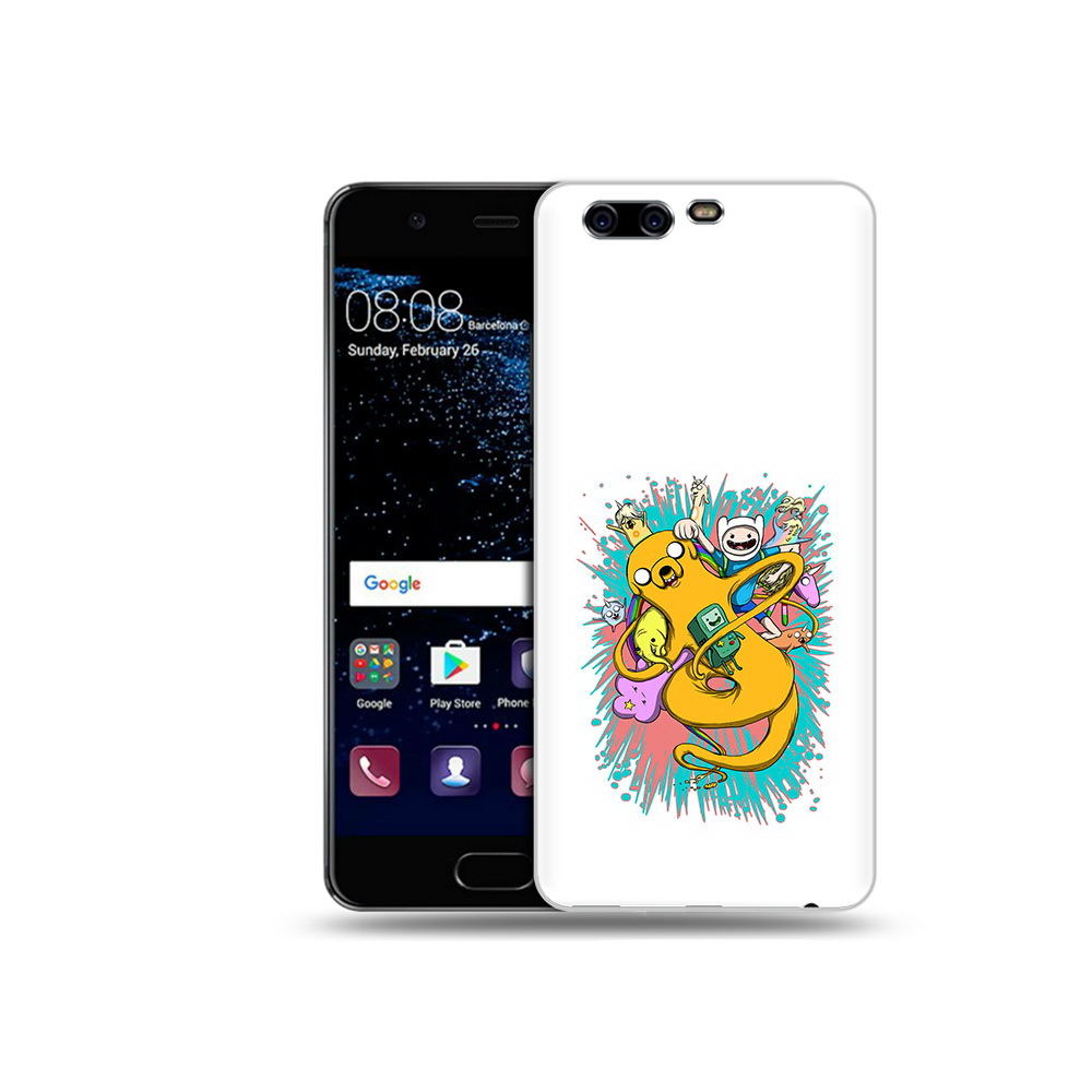 

Чехол MyPads Tocco для Huawei P10 Plus время приключений рисунок (PT60941.40.276), Прозрачный, Tocco