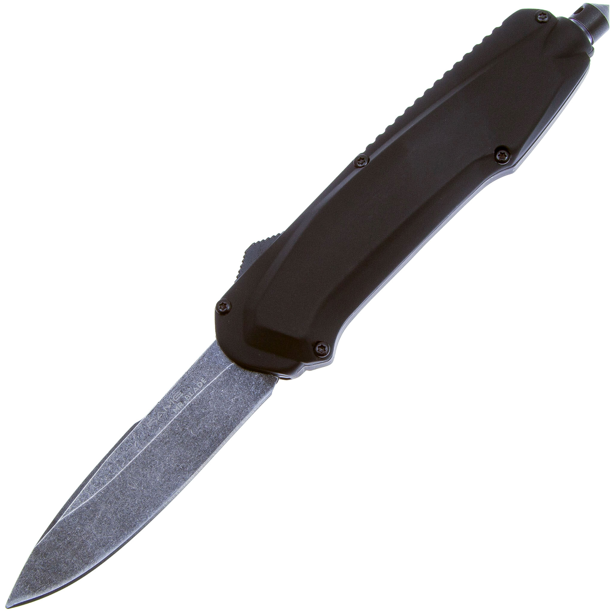 Фронтальный нож Mr.Blade Rame Black Stonewash сталь 9Cr14MoV, рукоять Black