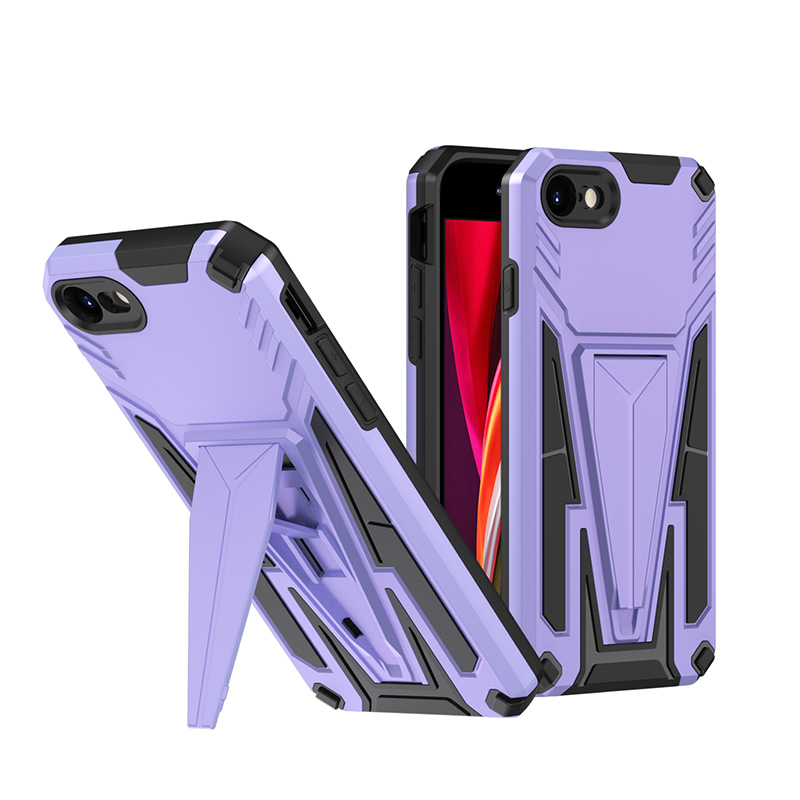 фото Чехол rack case для iphone se 2020 / se 2022 (фиолетовый) black panther