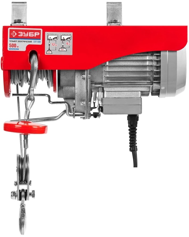 

Электрическая таль Зубр ЗЭТ-500, ЗЭТ-500
