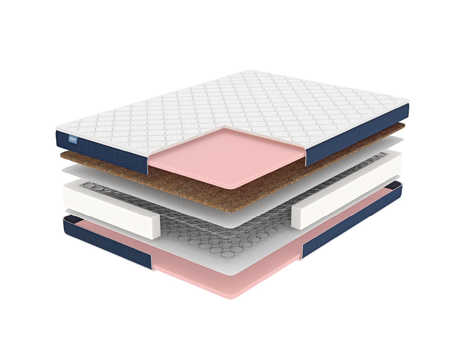 

Матрас Dimax Практик Лайт Базис Bonnel 120х190, Бежевый;белый;серый;серебристый, Практик Лайт Базис Bonnel