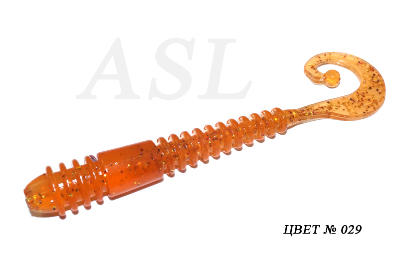 

Силиконовая приманка ASL Джим цв. 025 L-7,5см 7шт/уп, Джим