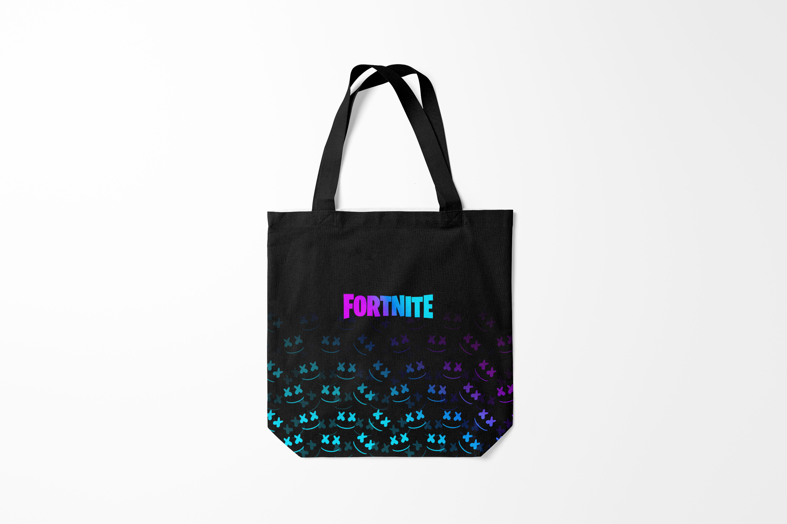 

Сумка шoппер унисекс Burnettie Fortnite x MARSHMELLO, разноцветный, Fortnite x MARSHMELLO