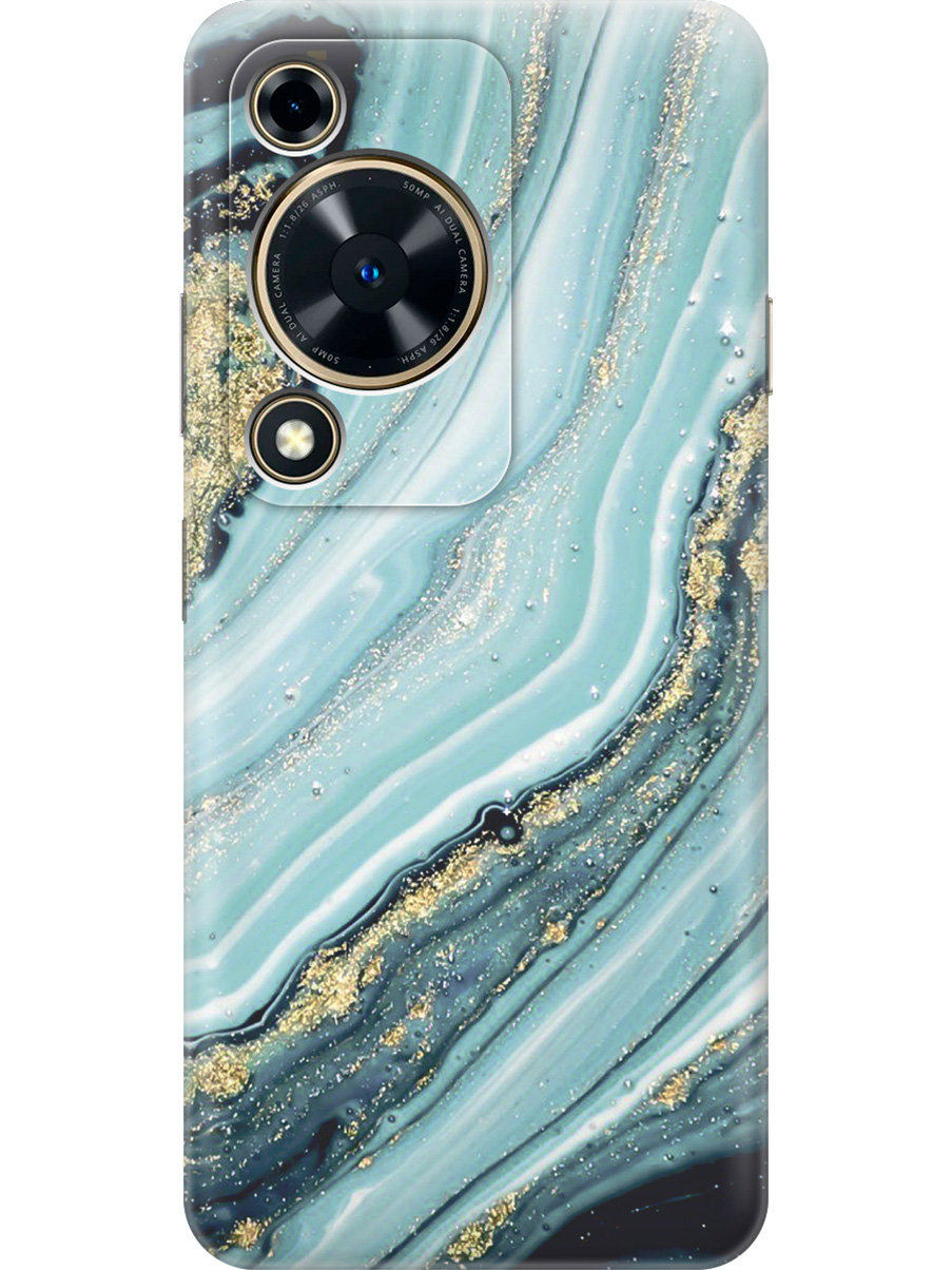 

Силиконовый чехол на Huawei nova Y72 с принтом "Зеленый мрамор", Прозрачный;белый;зеленый, 785977831