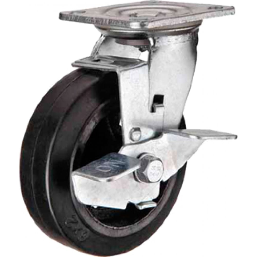 А5 Большегрузное чугунное колесо, 150мм - SCDB 63 1000099 большегрузное чугунное колесо поворотное с площадкой scd 55 125 мм 160 кг а5 1000088
