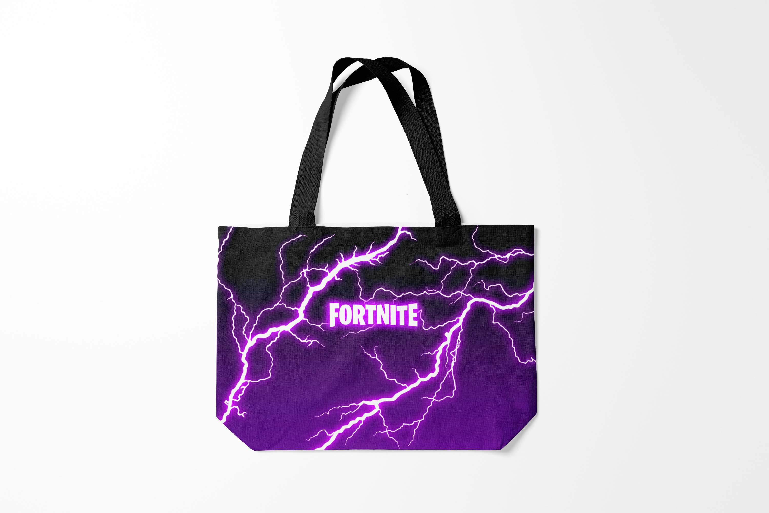 

Сумка шoппер унисекс Burnettie Fortnite SPACE, черный; фиолетовый, Fortnite SPACE