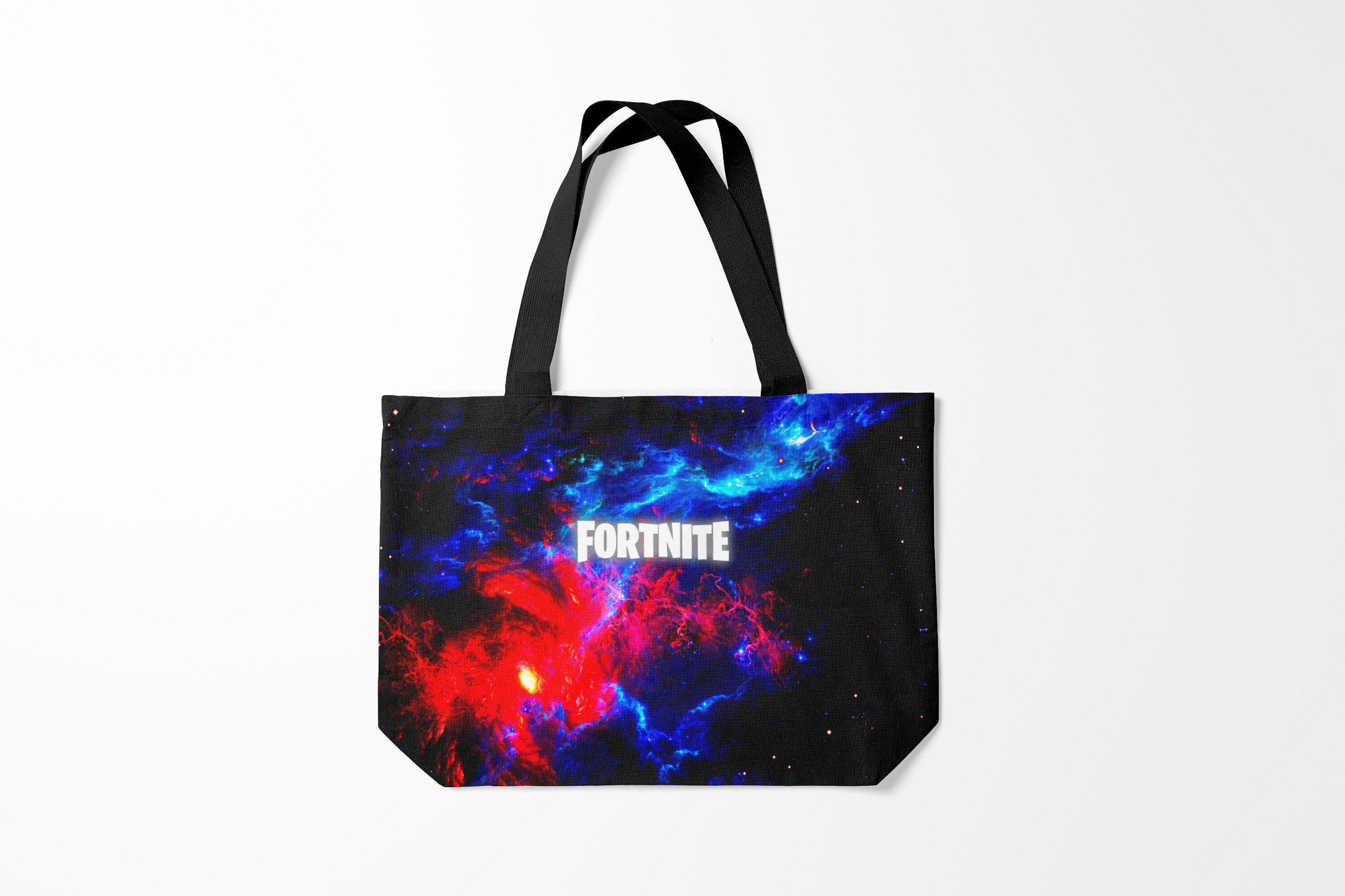 

Сумка шoппер унисекс Burnettie Fortnite SPACE, черный; фиолетовый, Fortnite SPACE