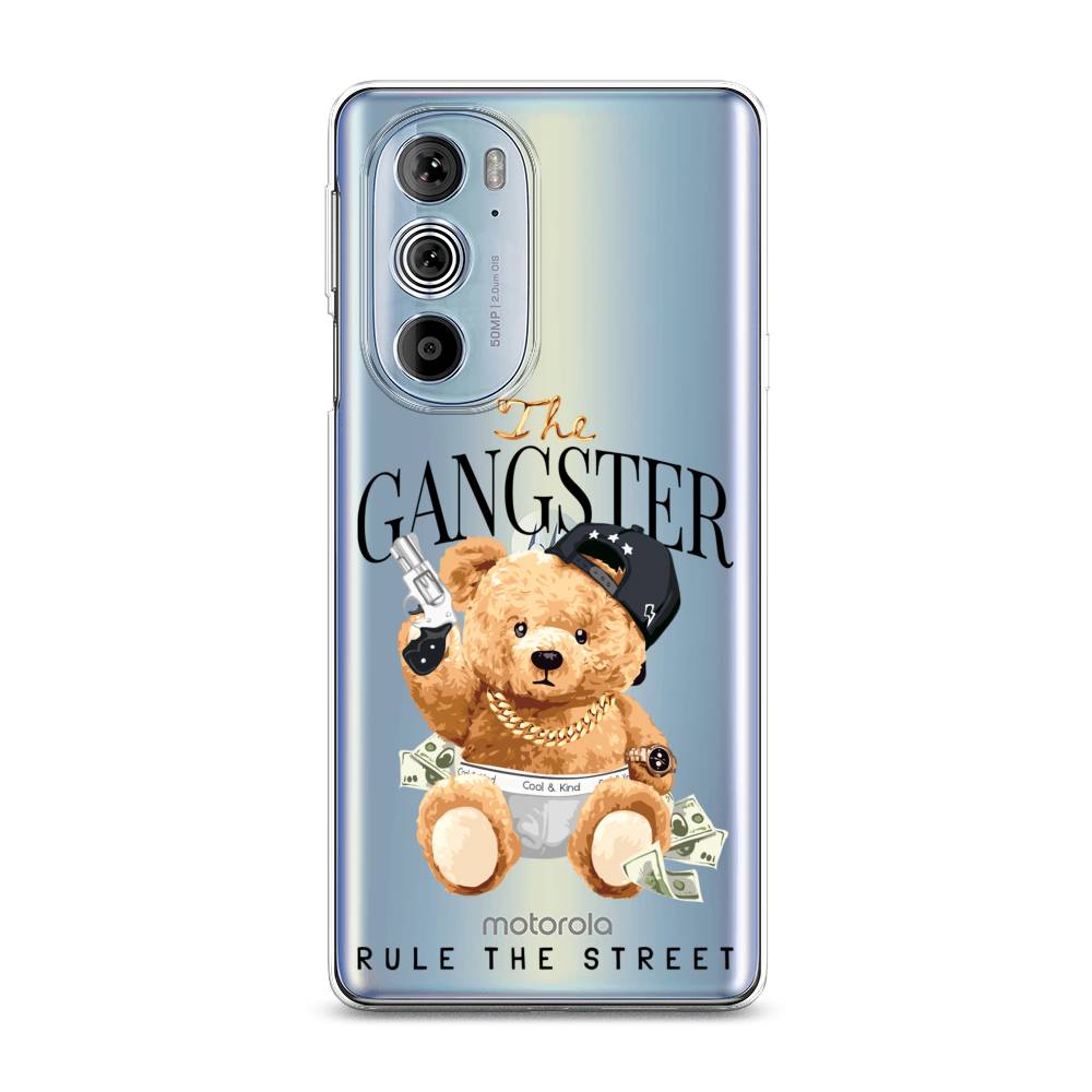 

Чехол на Motorola Edge 30 Pro "The Gangster", Бежевый;серый;черный, 243350-6