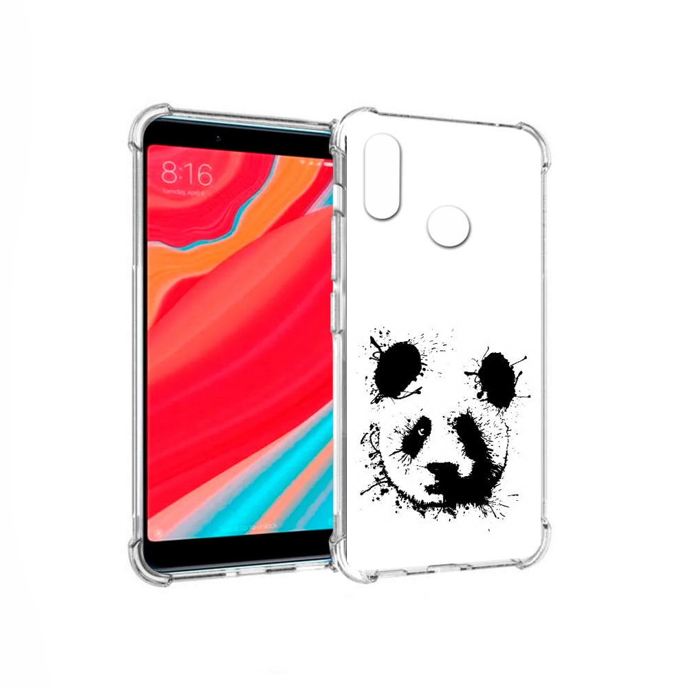 

Чехол MyPads Tocco для Xiaomi Mi Mix 2S клякса-панда (PT110206.315.389), Прозрачный, Tocco