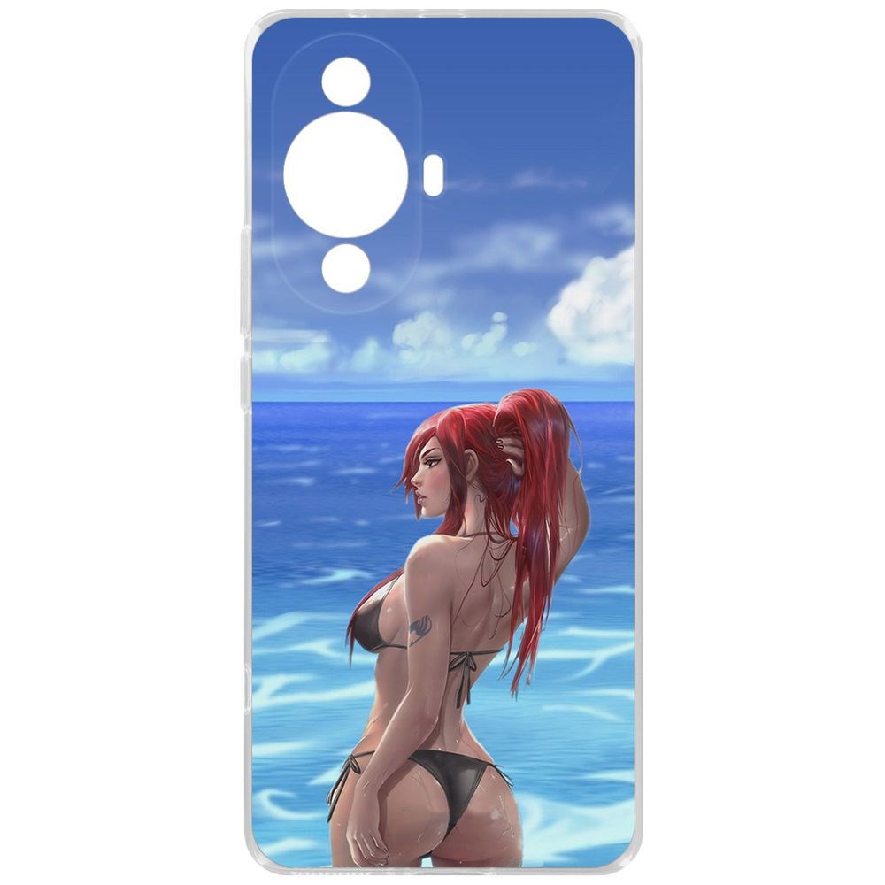 

Чехол-накладка Krutoff Clear Case Купальник женский для Huawei Nova 11 Pro, Прозрачный