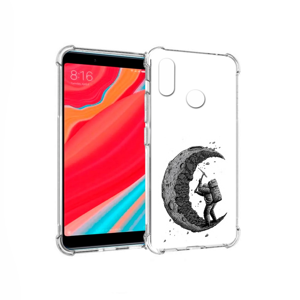 

Чехол MyPads Tocco для Xiaomi Mi Mix 2S камненная луна (PT110206.315.384), Прозрачный, Tocco