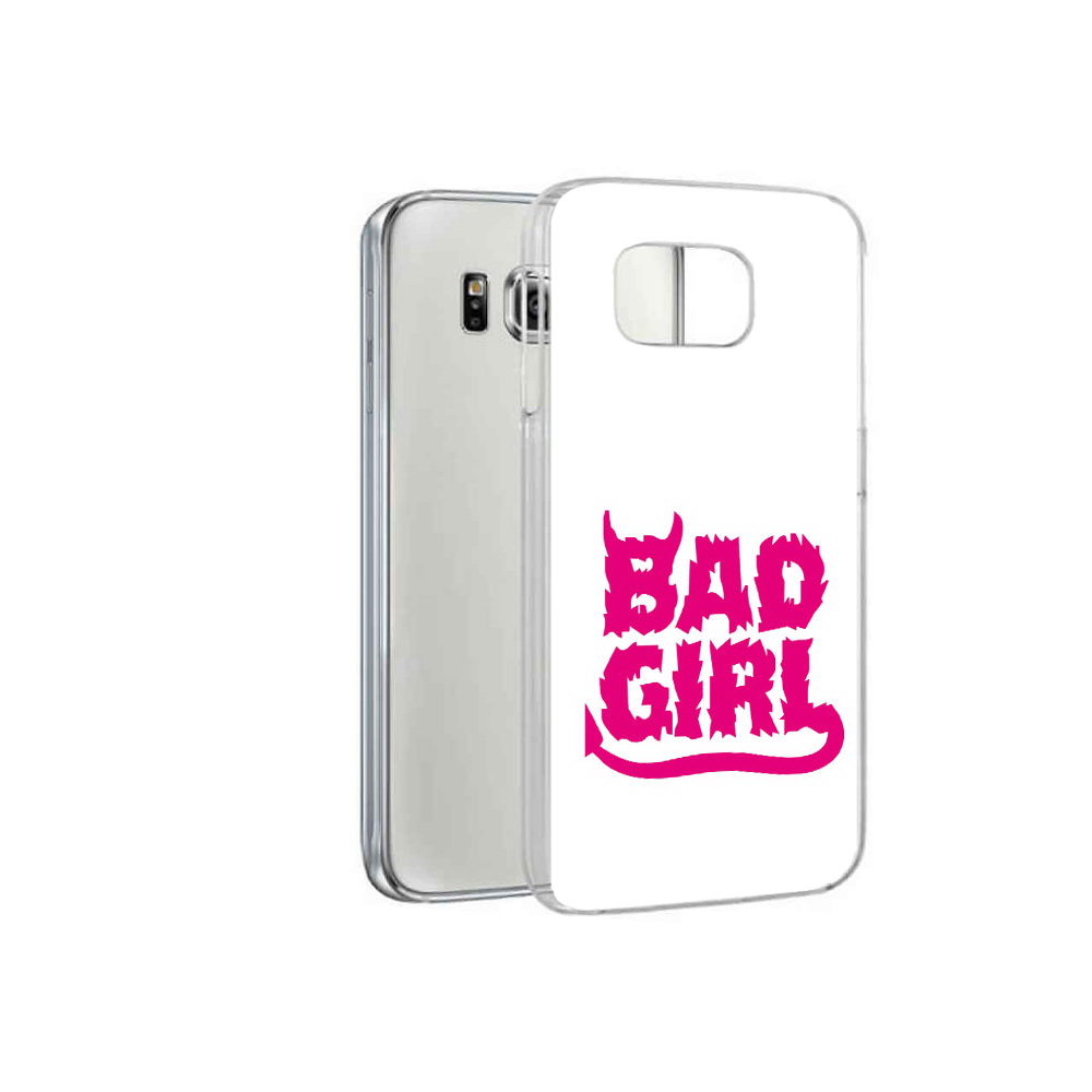 

Чехол MyPads Tocco для Samsung Galaxy S6 плохая девочка (PT12300.506.545), Прозрачный, Tocco