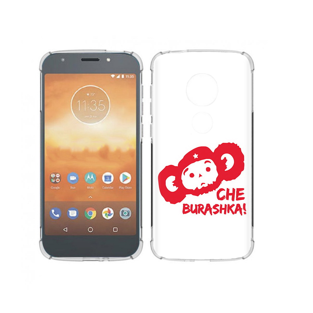 

Чехол MyPads Tocco для Motorola Moto E5 Play чебурашка (PT227065.372.672), Прозрачный, Tocco