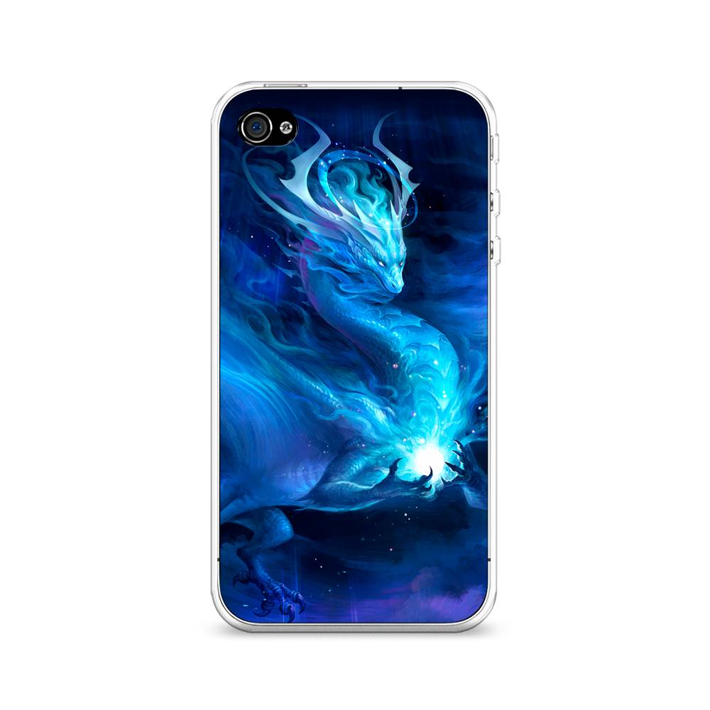

Чехол Awog на Apple iPhone 4/4S / Айфон 4/4S "Лунный дракон", 10150-1