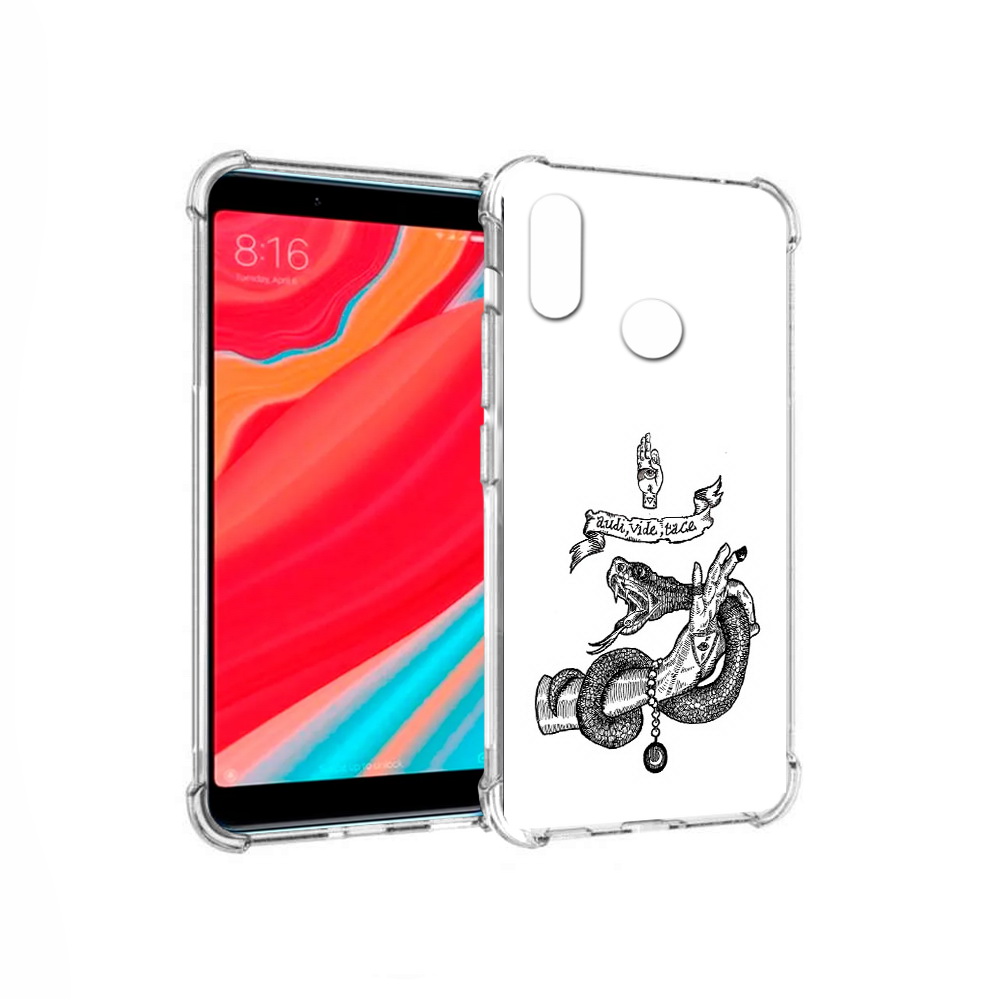 

Чехол MyPads Tocco для Xiaomi Mi Mix 2S змея на руке рисунок (PT110206.315.366), Прозрачный, Tocco