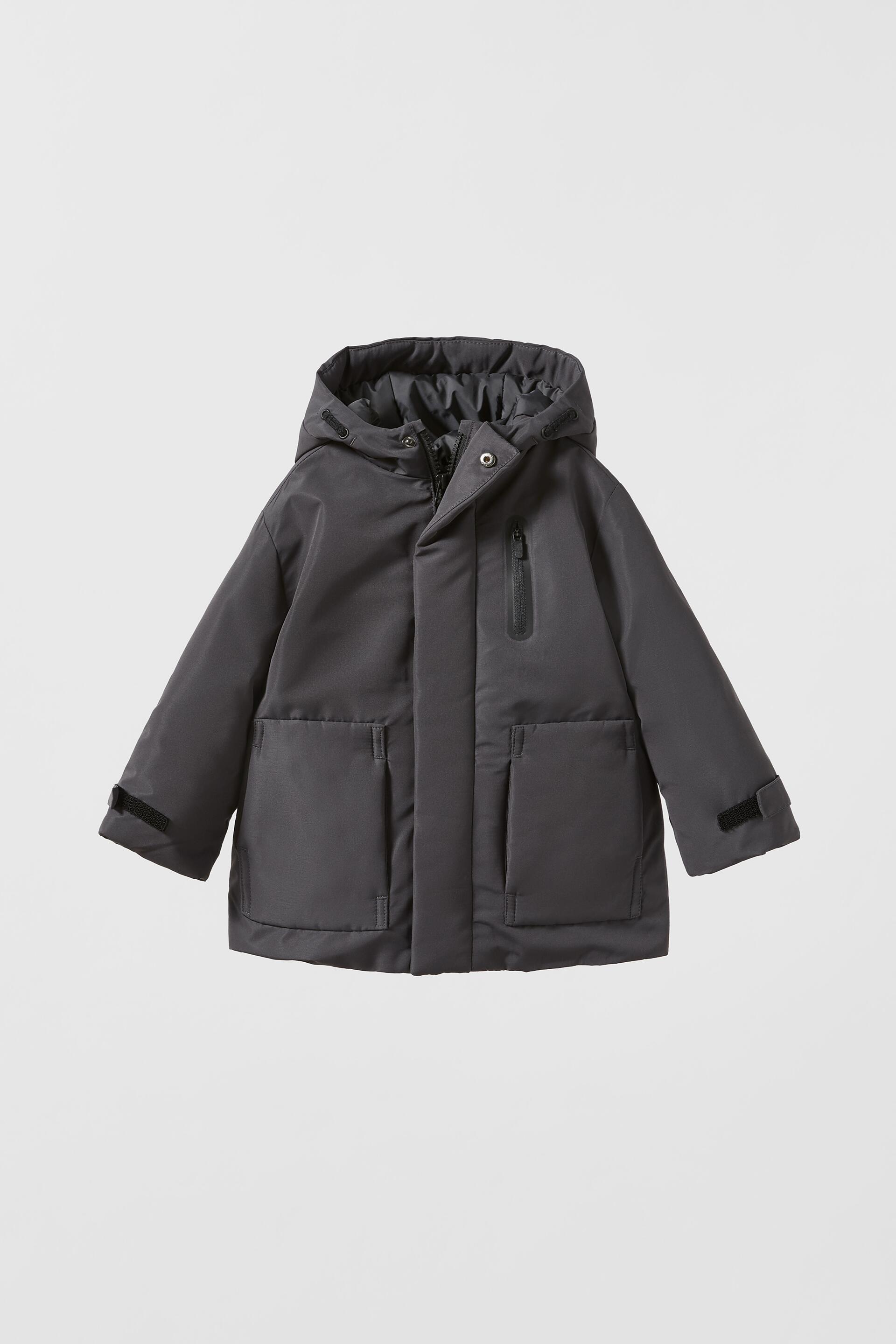 

Парка детская ZARA 0564455980712, антрацит, 80 (товар из-за рубежа), 05644559807