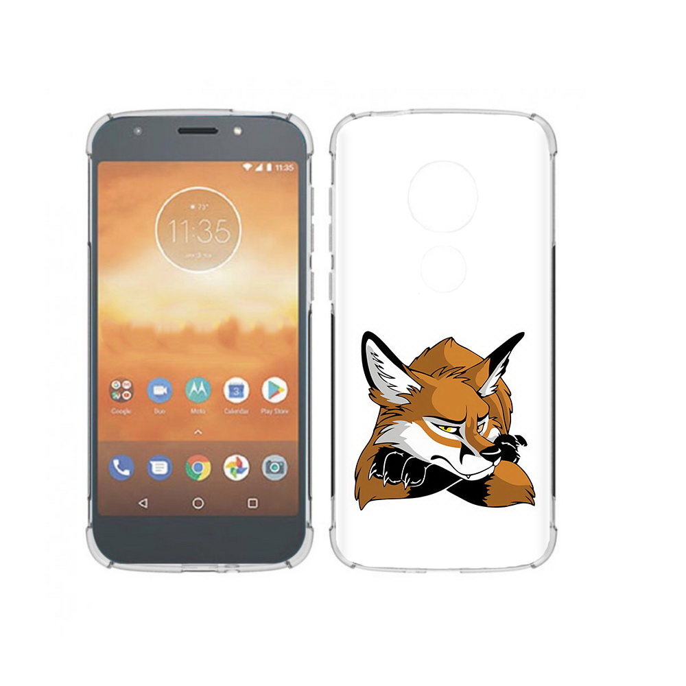 

Чехол MyPads Tocco для Motorola Moto E5 Play фокс (PT227065.372.660), Прозрачный, Tocco