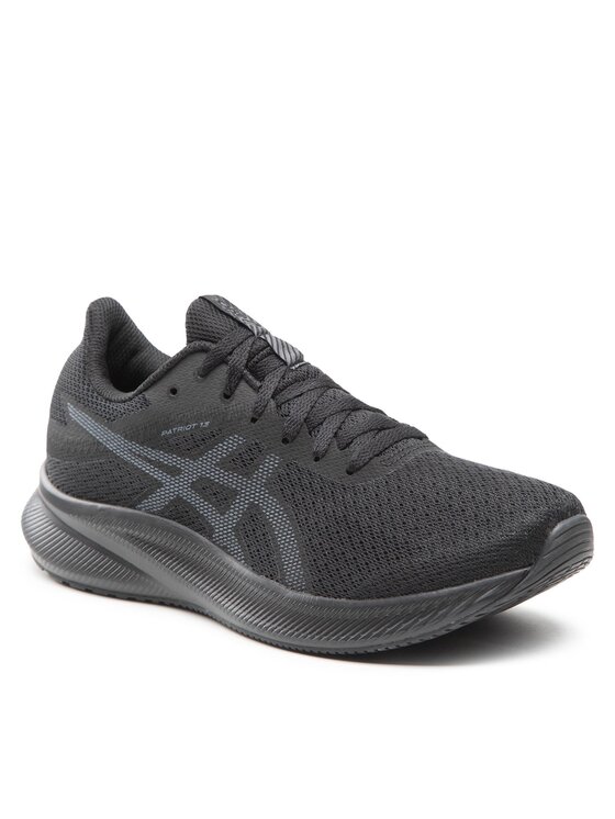 

Кроссовки мужские Asics Patriot 13 1011B485 черные 46.5 EU, Черный, Patriot 13 1011B485