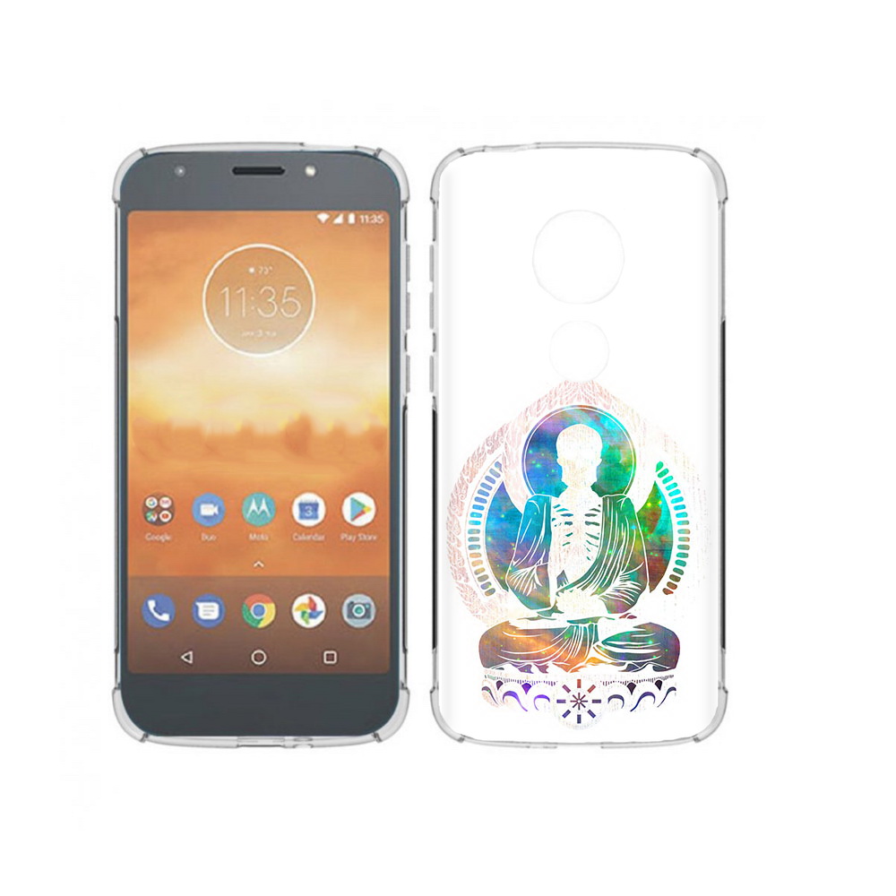 

Чехол MyPads Tocco для Motorola Moto E5 Play умный скелет (PT227065.372.653), Прозрачный, Tocco