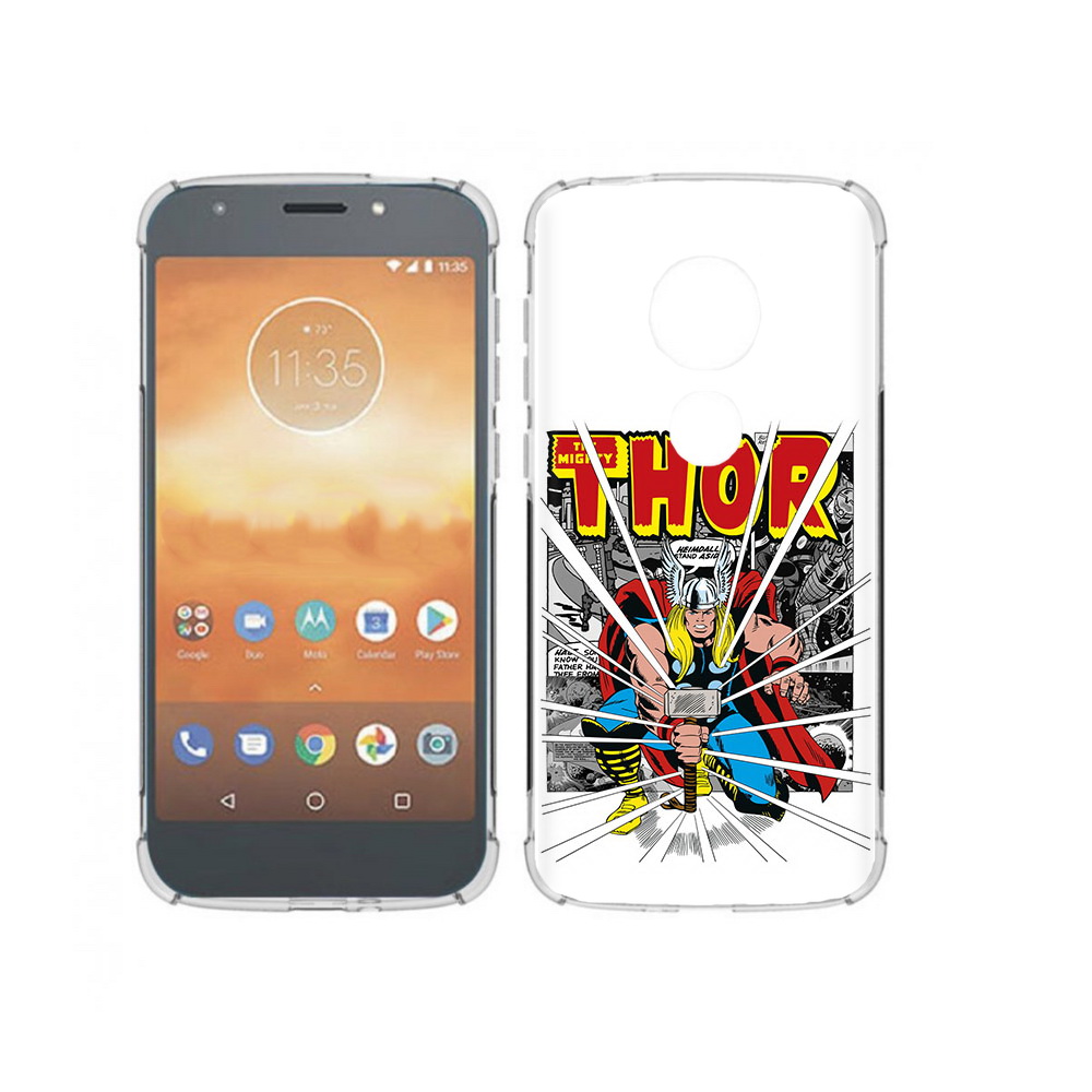 

Чехол MyPads Tocco для Motorola Moto E5 Play тор рисунок (PT227065.372.647), Прозрачный, Tocco