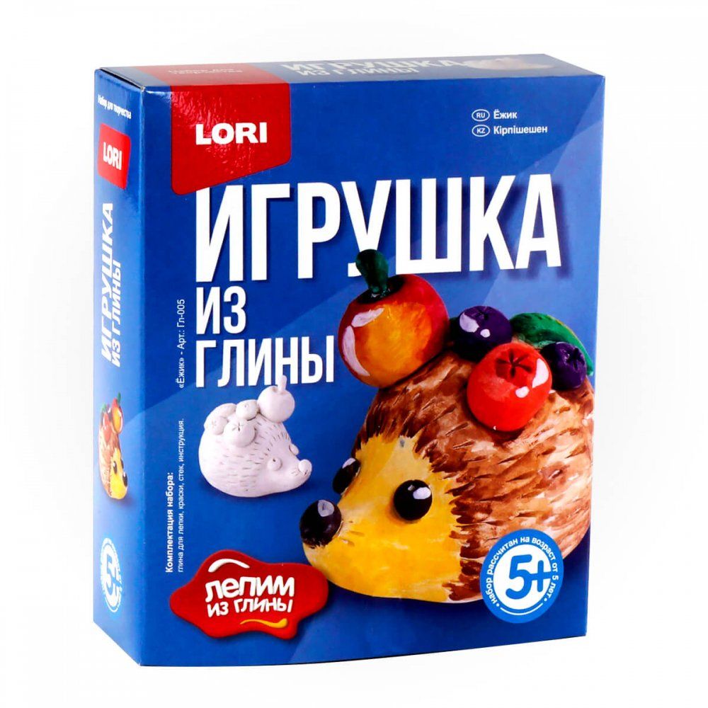 

Набор для творчества Lori Создай игрушку из глины в ассортименте