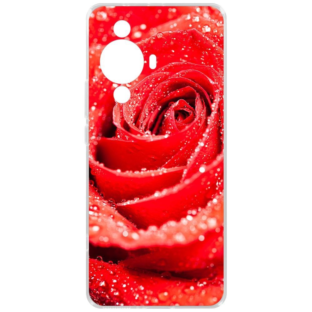 

Чехол-накладка Krutoff Clear Case Роза для Huawei Nova 11 Pro, Прозрачный
