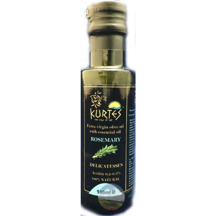 KURTES масло оливковое Extra virgin со вкусом розмарина 250 мл