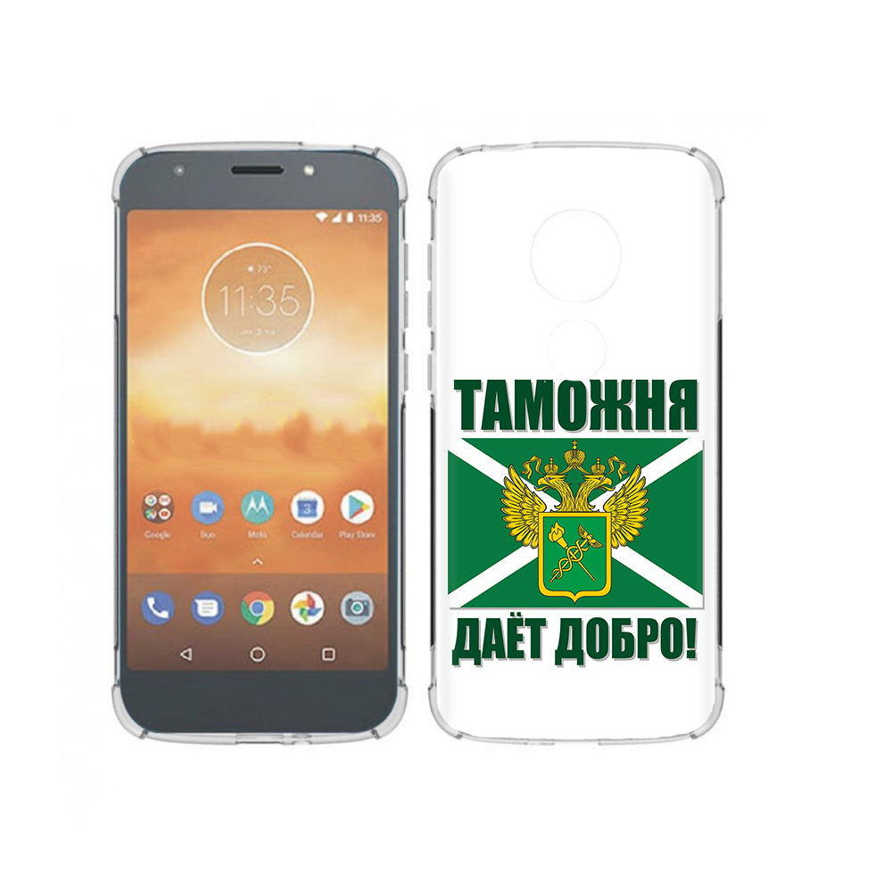 

Чехол MyPads Tocco для Motorola Moto E5 Play таможня (PT227065.372.636), Прозрачный, Tocco