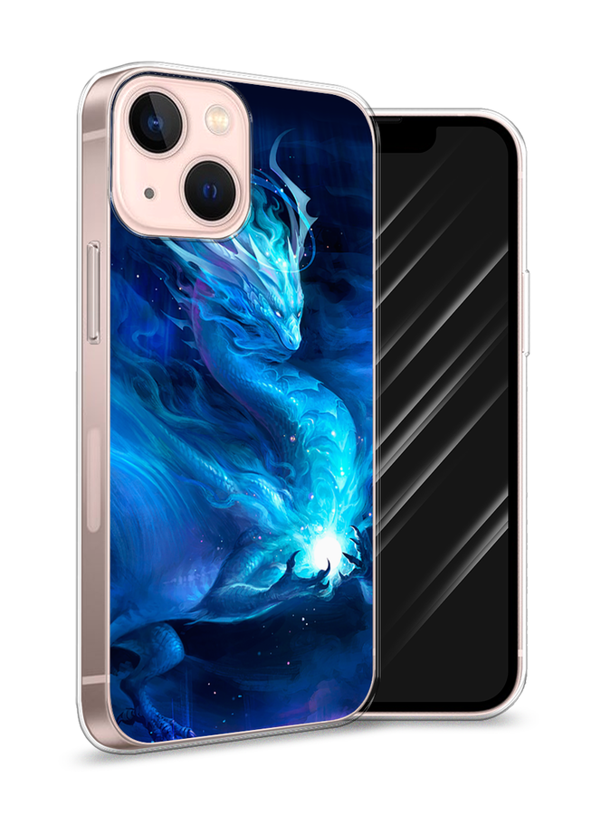 

Чехол Awog на Apple iPhone 13 mini / Айфон 13 mini "Лунный дракон", 14150-1