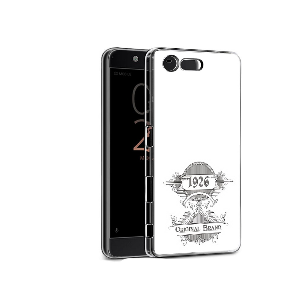 

Чехол MyPads Tocco для Sony Xperia X Compact логотип черно белый (PT50548.245.446), Прозрачный, Tocco