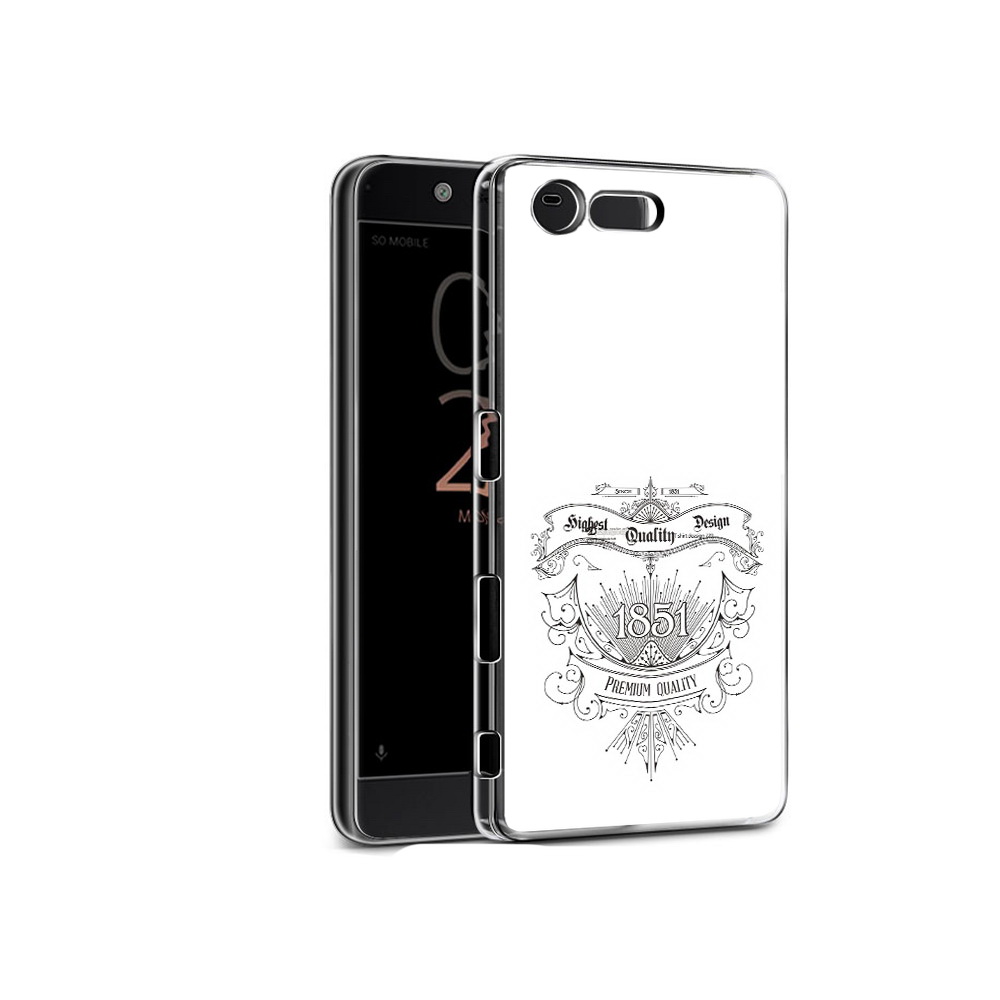 

Чехол MyPads Tocco для Sony Xperia X Compact логотип 1851 год (PT50548.245.444), Прозрачный, Tocco
