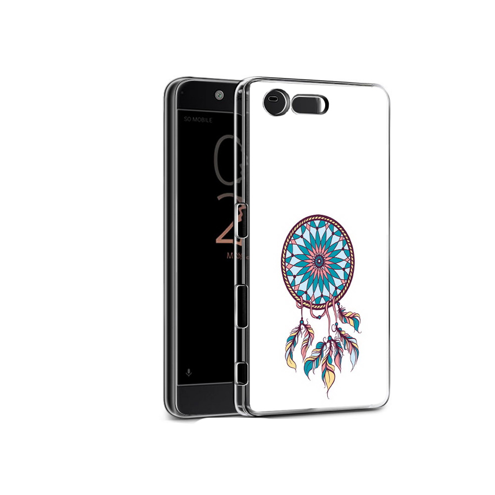 

Чехол MyPads Tocco для Sony Xperia X Compact ловец снов синий (PT50548.245.443), Прозрачный, Tocco