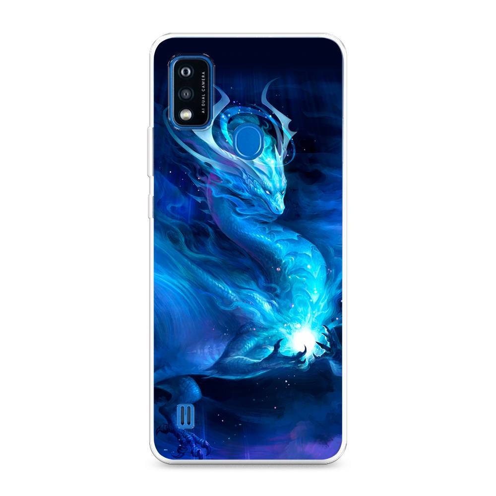 

Чехол Awog на ZTE Blade A51 / ЗТЕ Блэйд A51 "Лунный дракон", 134550-1