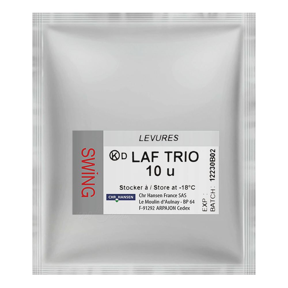 Закваска для сыра Hansen LAF TRIO - аффинажная смесь 10U на 10 тонн молока