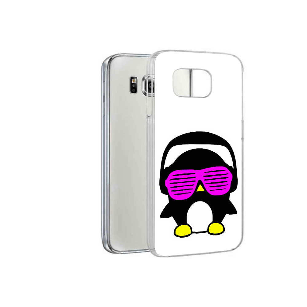 

Чехол MyPads Tocco для Samsung Galaxy S6 пингвин (PT12300.506.541), Прозрачный, Tocco