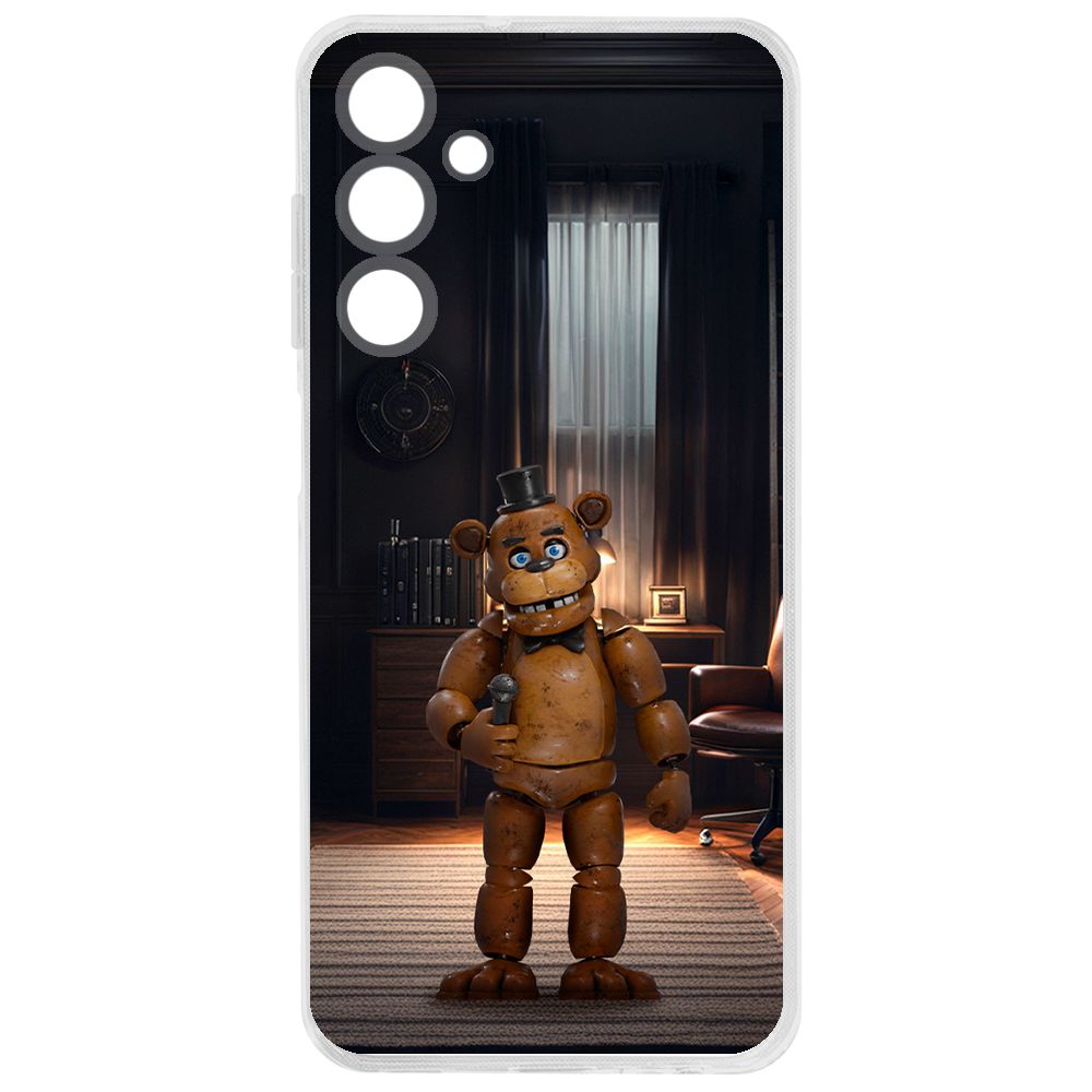 

Чехол-накладка Krutoff Clear Case ФНАФ - Медведь Фредди для Samsung Galaxy A25 5G (A256), Прозрачный