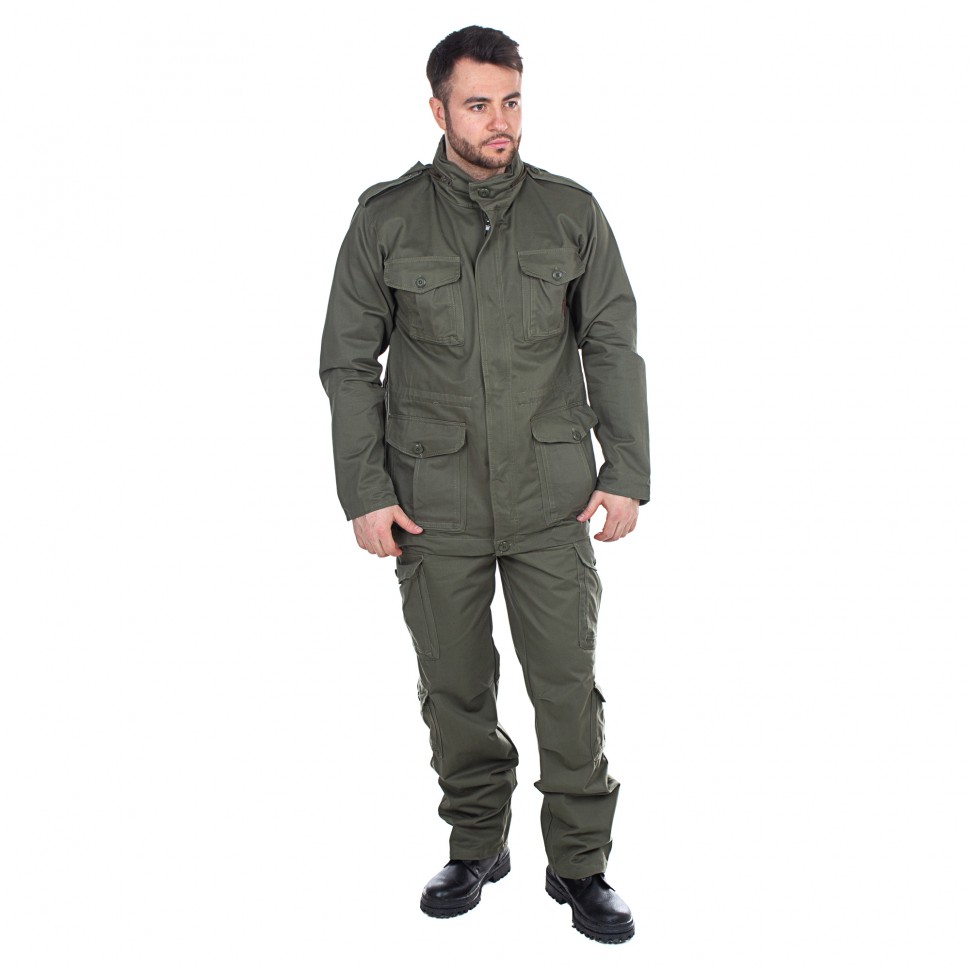 

Костюм летний Huntsman Крафт Хаки Cotton 44-46/170-176