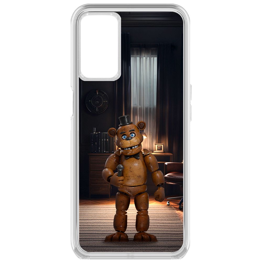 

Чехол-накладка Krutoff Clear Case ФНАФ - Медведь Фредди для Oppo A55, Прозрачный