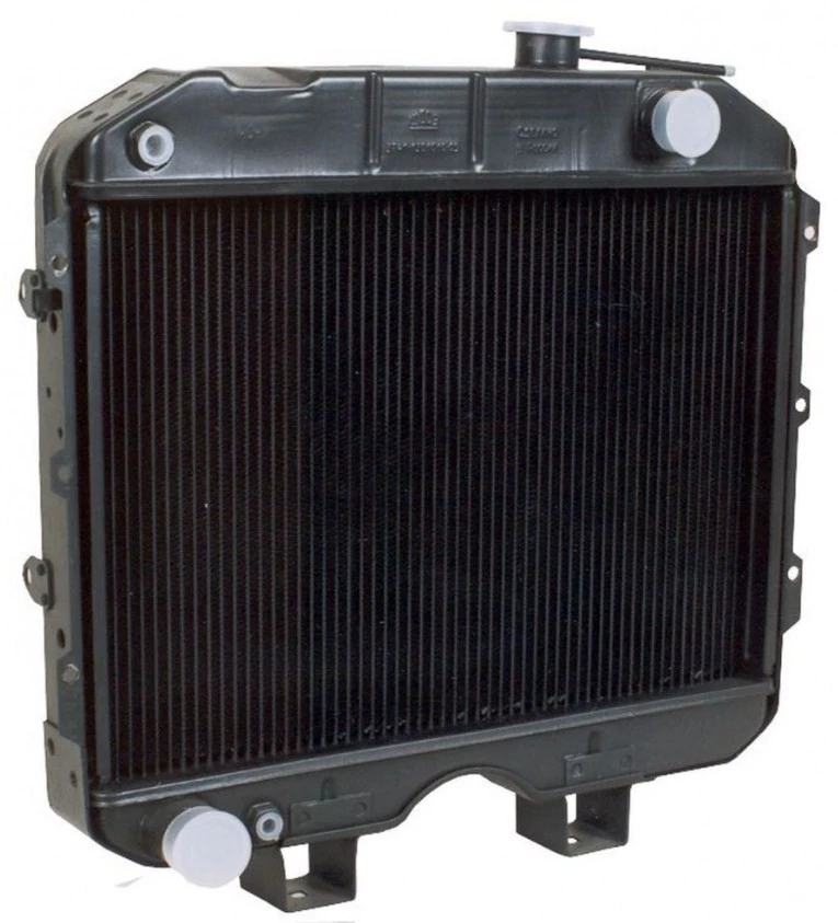 Радиатор системы охлаждения УАЗ (мед.) 2-х рядн. \