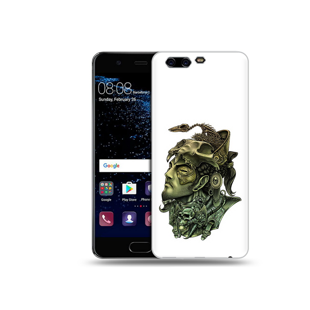 

Чехол MyPads Tocco для Huawei P10 Plus бронзовый воин (PT60941.40.248), Прозрачный, Tocco
