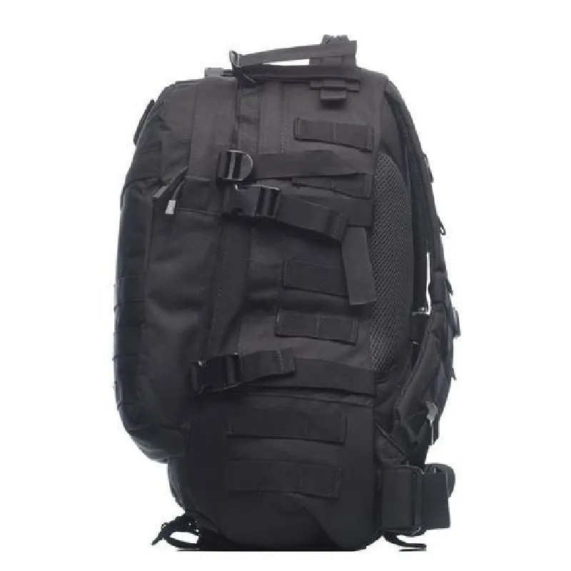 

Рюкзак Huntsman тактический RU 010 Оксфорд чёрный 45 л