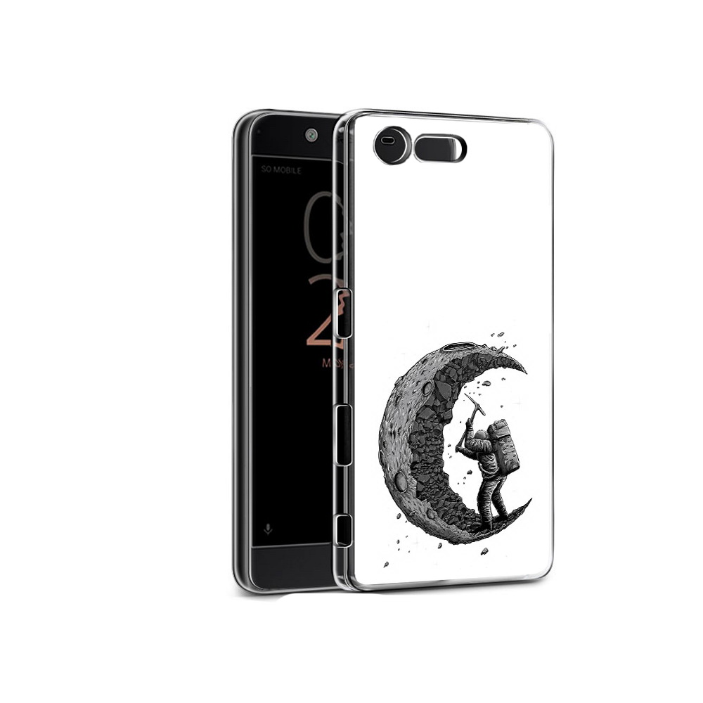 

Чехол MyPads Tocco для Sony Xperia X Compact камненная луна (PT50548.245.384), Прозрачный, Tocco