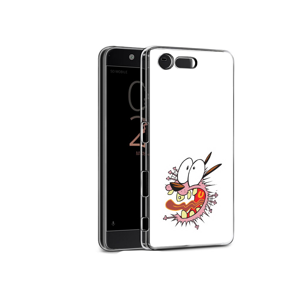 

Чехол MyPads Tocco для Sony Xperia X Compact испуганный бобик (PT50548.245.381), Прозрачный, Tocco