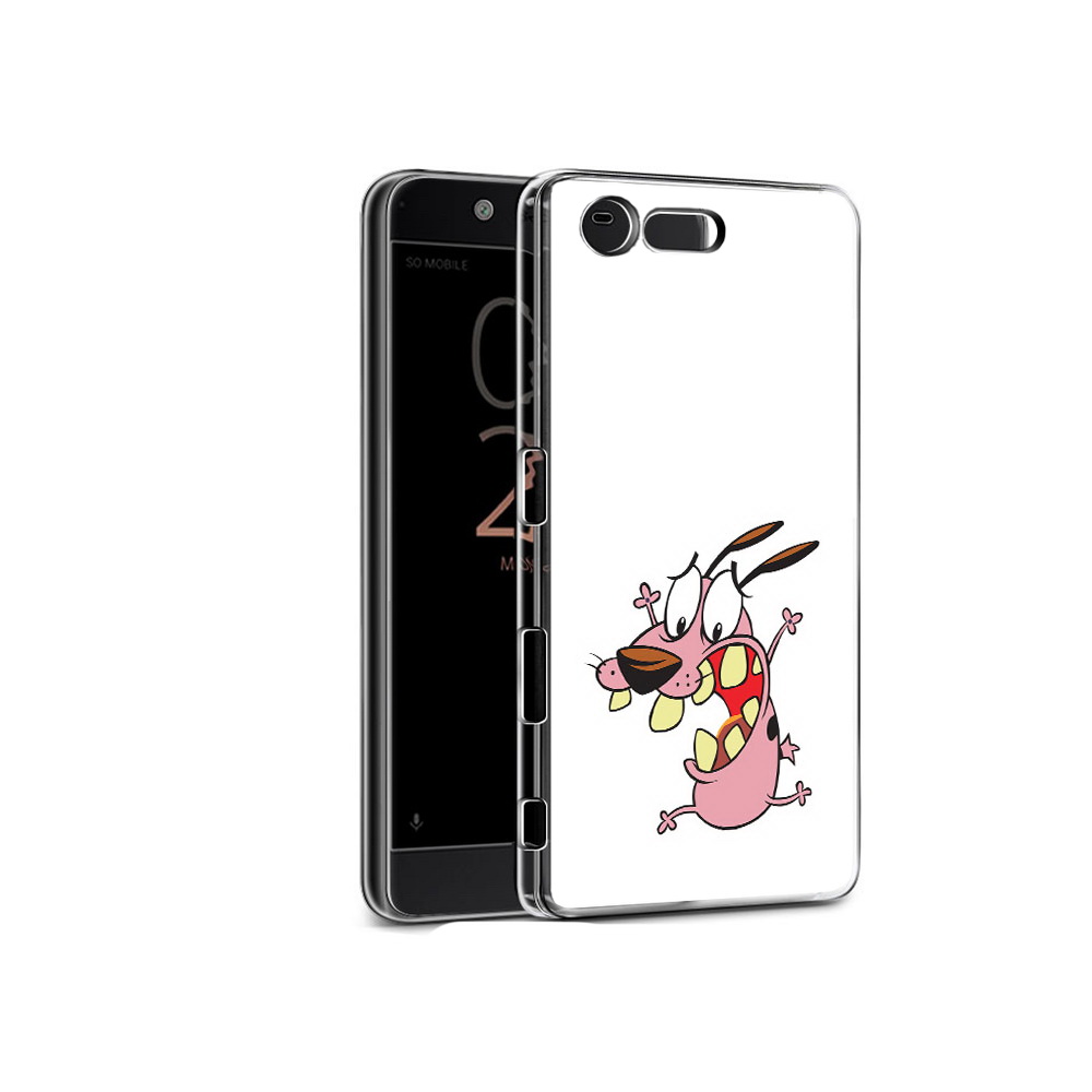 

Чехол MyPads Tocco для Sony Xperia X Compact зубастый бобик (PT50548.245.371), Прозрачный, Tocco