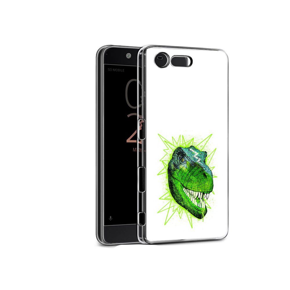 

Чехол MyPads Tocco для Sony Xperia X Compact зеленый динозавр (PT50548.245.358), Прозрачный, Tocco