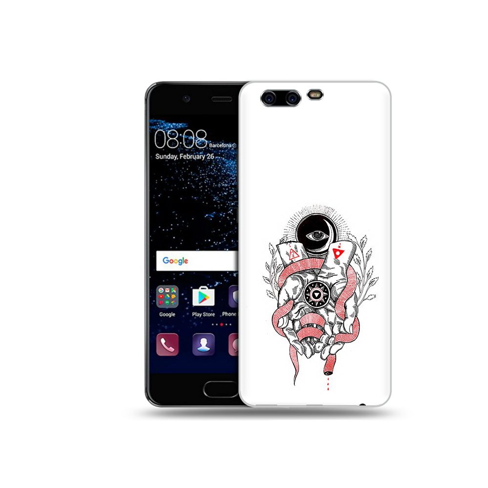 

Чехол MyPads Tocco для Huawei P10 Plus абстрация связанные руки (PT60941.40.213), Прозрачный, Tocco