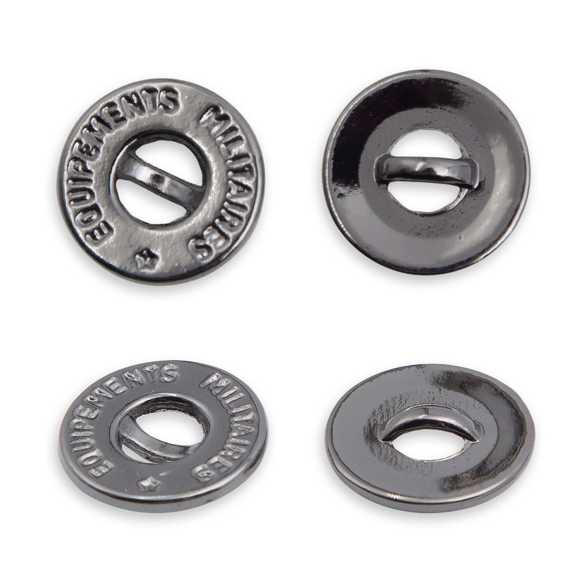 

Пуговица АЙРИС, ME 623, 18L (Pewter), 72 шт, 508499