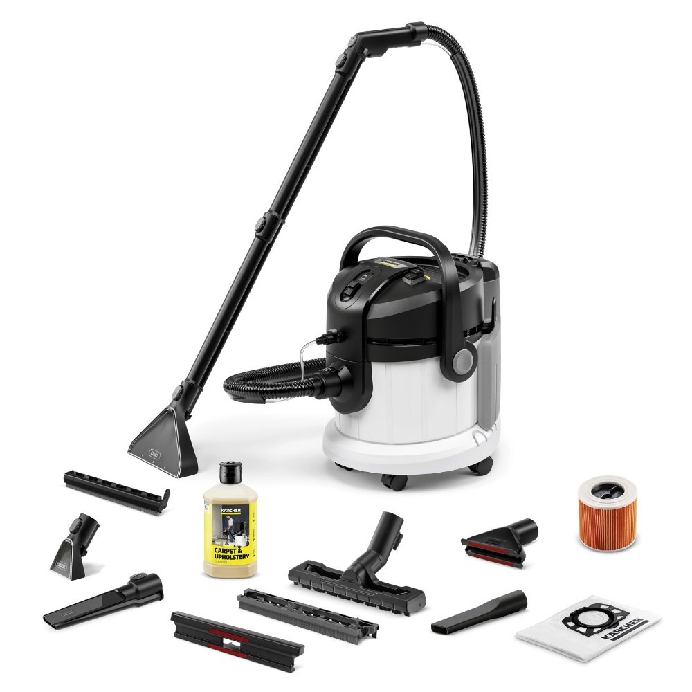 Пылесос Karcher SE 4 Plus EU белый; черный